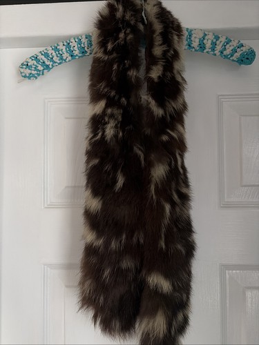 Vintage fur collar stole - vintage,