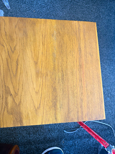 Solid wood top lamp - top, table