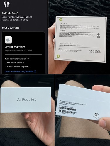 Apple airpods pro official - pro, 3