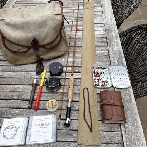 Trout fly outfit - outfit, cane