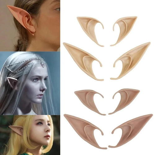 10pcs latex elf ears cosplay - 1-10pcs,