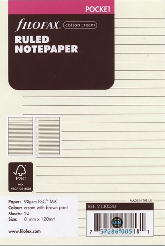 Filofax pocket size - pocket,