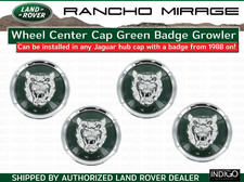 Jaguar OEM Green Wheel Badge