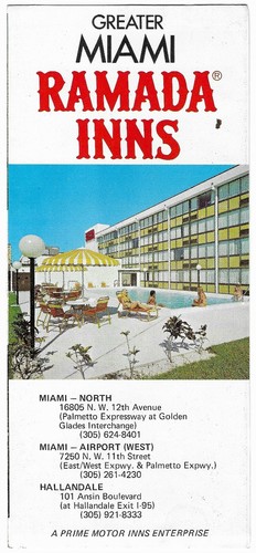 Vintage brochure ramada inns - ramada,