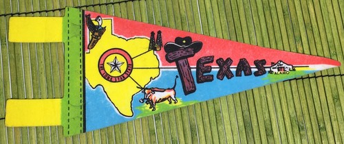 Texas pennant 1970s lone - 1970s,