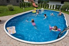 24x12ft oval swimming pool kit - oval,