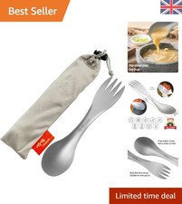 Durable Titanium Spork: Ultra