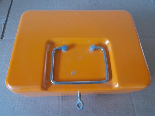 Metal cash box money - cash,