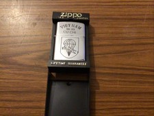 ZIPPO Vietnam War Zippo Lighter CU CHI  1968-69 With Slogan~ Bradford PA 16701