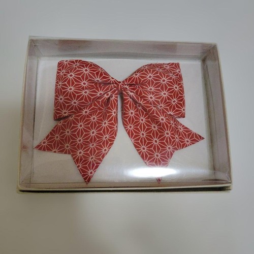 Red hair ornament - red, clip