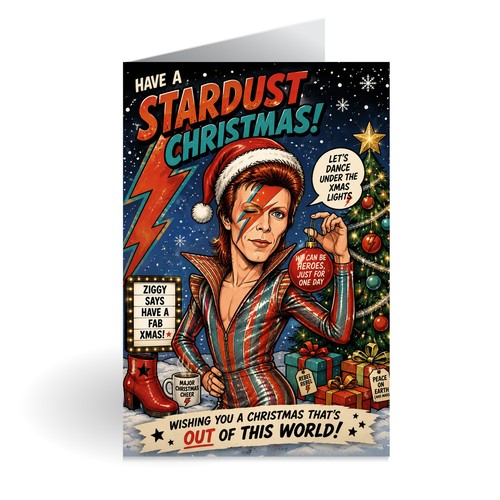David bowie inspired christmas - bowie,