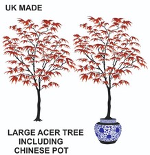 Large stencil acer maple tree