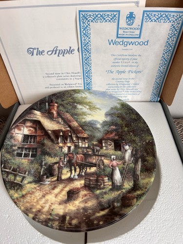 Wedgewood apple pickers - wedgewood,