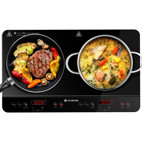 Aobosi double induction - induction, hob