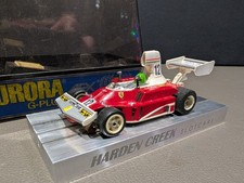 Aurora AFX Ferrari F1 Niki Lauda HO Slot Car G-Plus Chassis, New decals