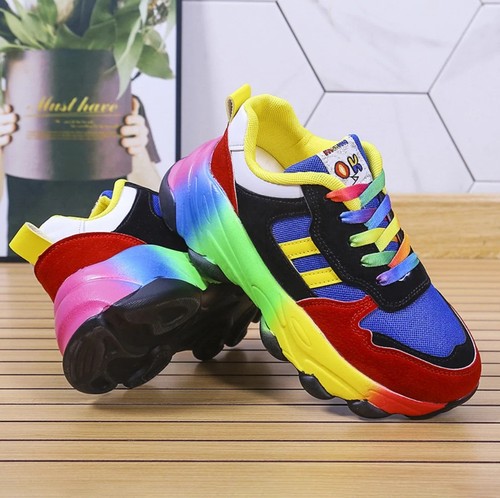 Women rainbow sport - rainbow, shoes