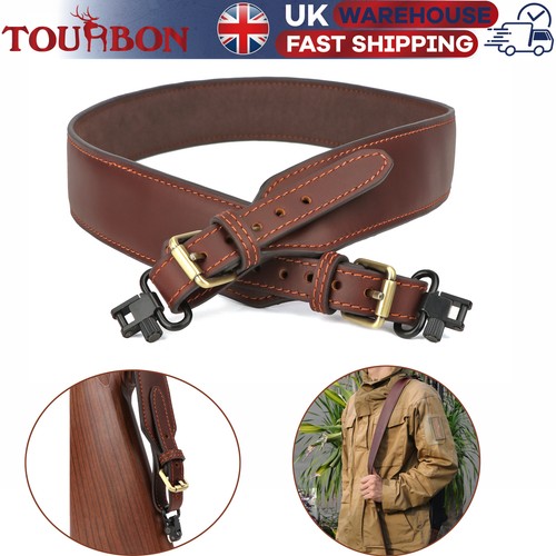 Tourbon leather rifle - rifle, sling