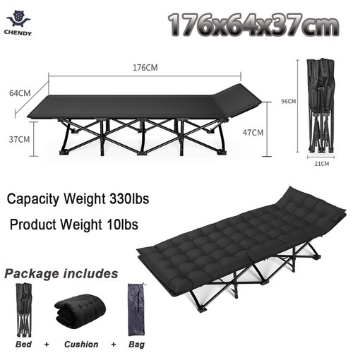 Sleeping cot single - sleeping, folding