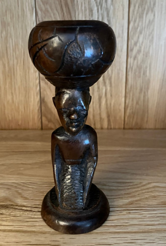 Hand carved hardwood african - hand,