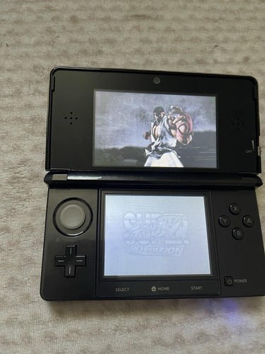 Nintendo 3ds black handheld - nintendo,