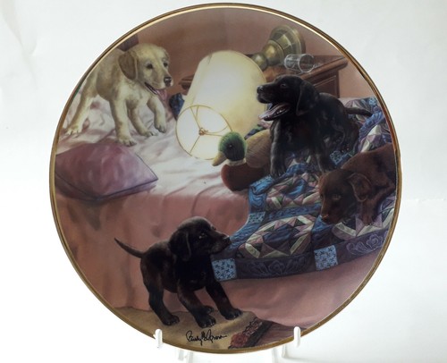 Labrador puppies franklin mint - puppies,