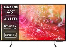 Samsung UE43DU7100KXXU 43" Inch DU7100 4K LED Smart TV - 5 Yr Wrnty-Open Box