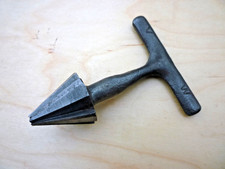 Vintage Tapered Pipe Reamer De-Burring Hand Tool  Cast Iron Plumbing Collectible