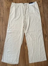 BNWT Women’s Cream Wide Leg