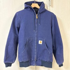 Carhartt Navy Hoodie Stussy