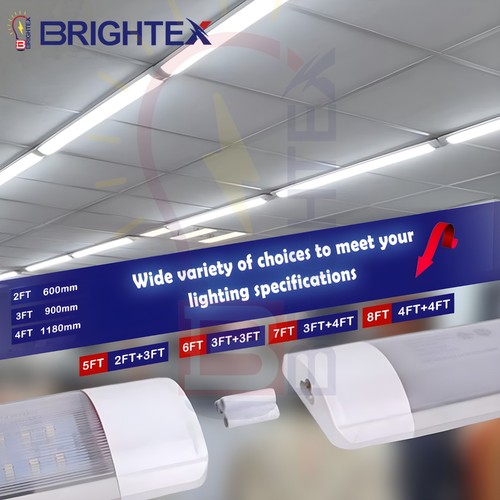 Led batten light 2ft 3ft - batten, 4ft