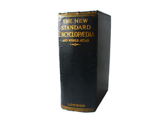 1932 Large Faux Leather Bound