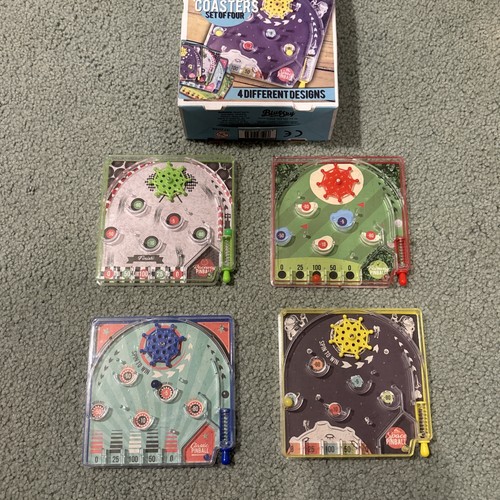 Pinball coasters set four - coasters,,