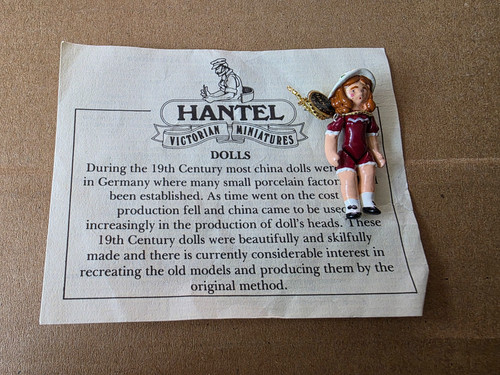 Hantel miniature jointed doll - hantel,