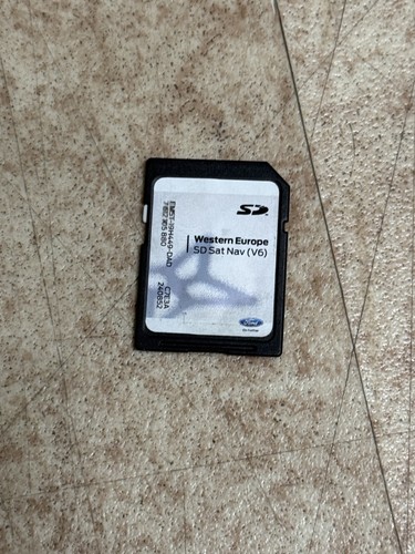 Ford card map europe sat - sd,