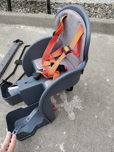 Child bike seat - child,