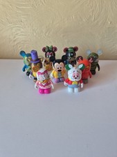 Vinylmation  - 3” Figures Bundle Job Lot of 9 Villians Mickey White Rabbit 