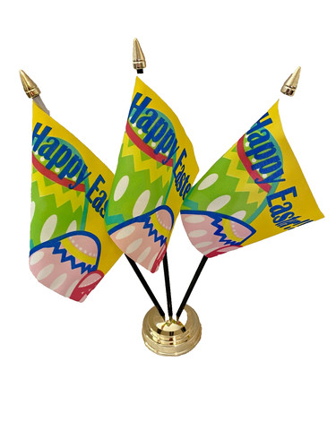 Happy easter eggs egg flag - egg,