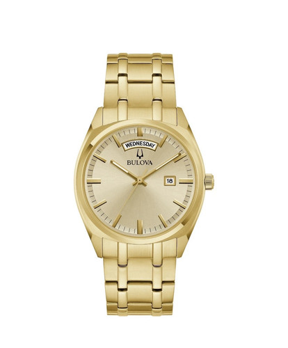 Bulova surveyor gold stainless - bulova,