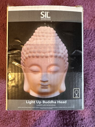 Light buddha head - buddha, led