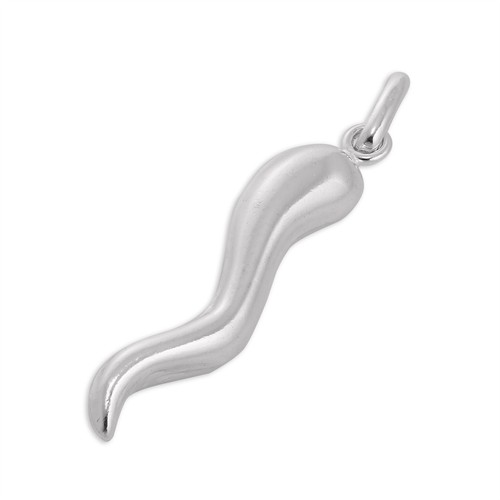 Sterling silver cornicello - sterling,