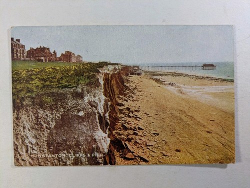 Postcard hunstanton cliffs and - postcard,
