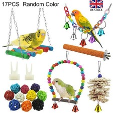 17 Packs Bird Toys Parrot