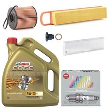 FOR MINI COOPER 1.6 PETROL 06-14 COMPLETE SERVICE KIT WITH 4 IRIDIUM SPARK PLUGS