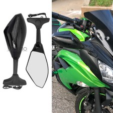 Motorcycle Rearview Mirrors LED Turn Signal Light For Kawasaki Ninja 650 S1000RR