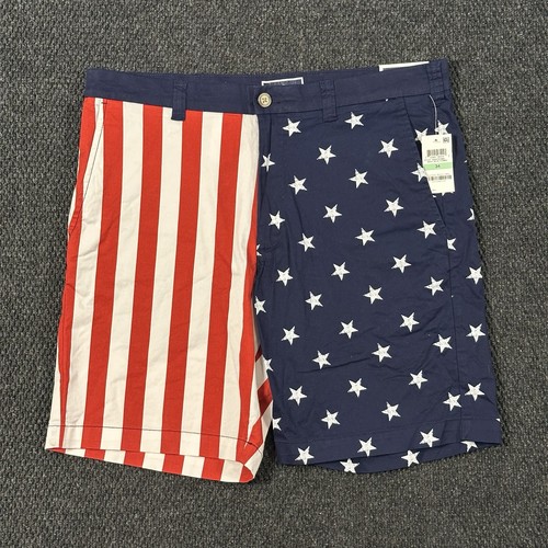 American flag shorts - men's, 34