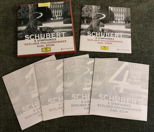 Schubert 8 symphonies - cd:,