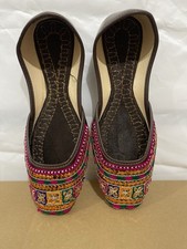 Pakistani Brown Khusa Sandals