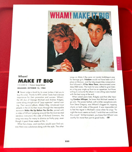 Wham make big van halen - it, big/van