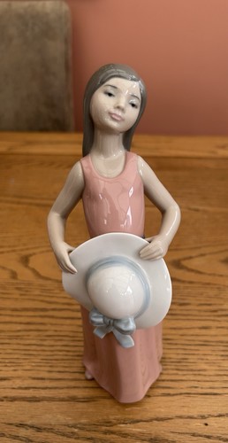 Lladro lady with - lladro,