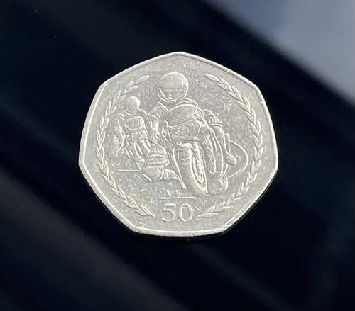 Isle man 1997 50p - isle,